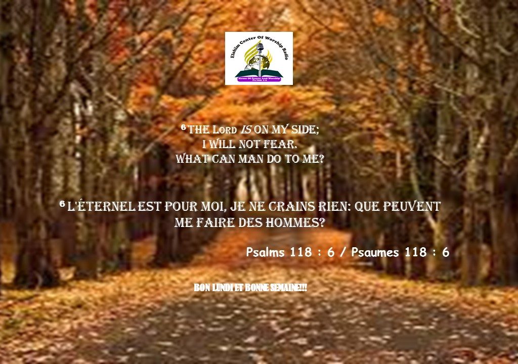 Verset Du Jour / Lundi 04 Juin 2018