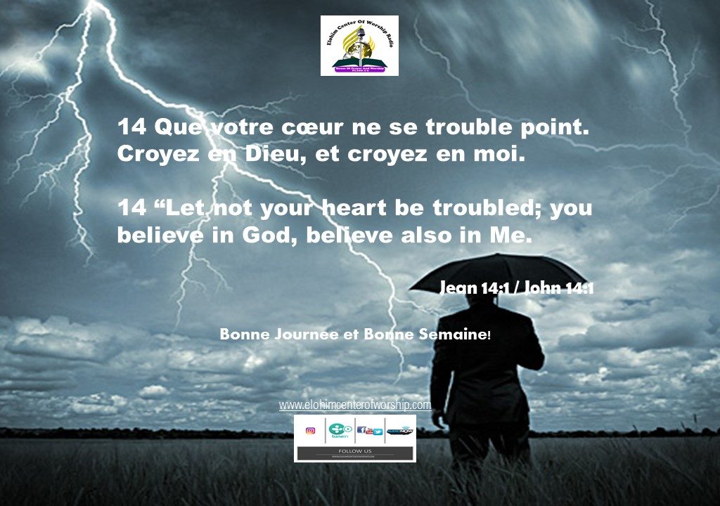 Verset Du Jour / Mardi 04 Septembre 2018