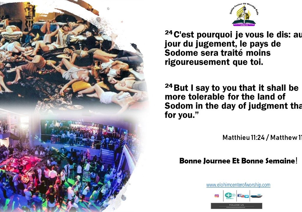 Verset Du Jour / Mercredi 19 Septembre 2018