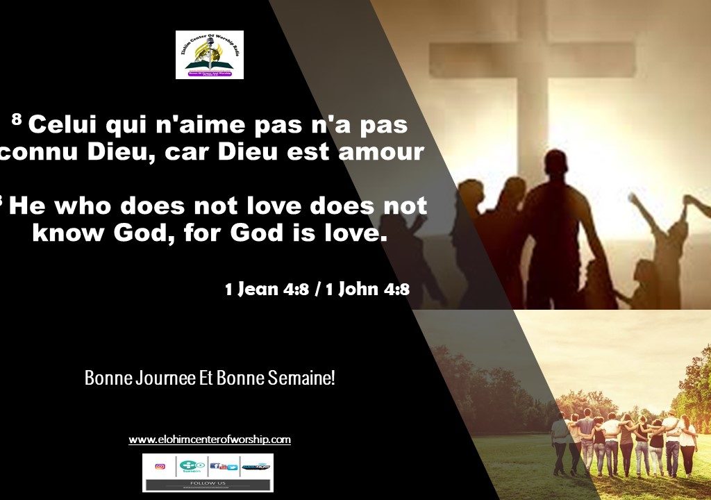 Verset Du Jour / Mardi 6 Novembre 2018