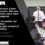 Verset Du Jour / Vendredi 4 Janvier 2019